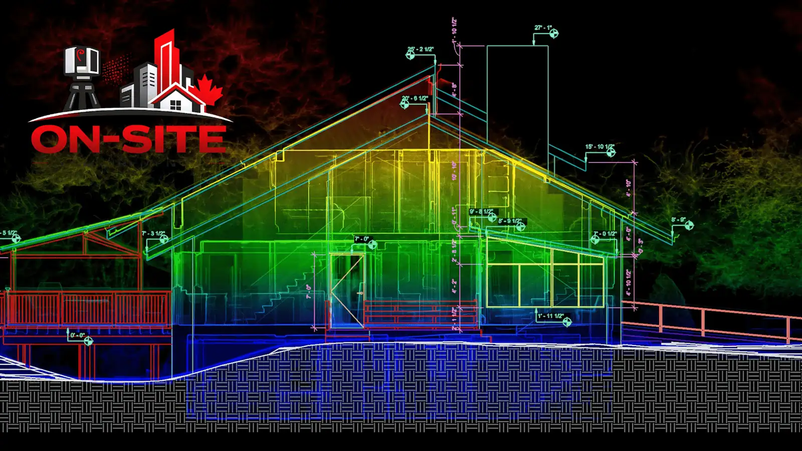 Scan to BIM Revit model of existing building conditions for design team coordination and renovation planning